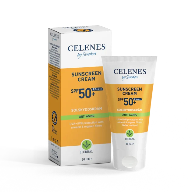 Krem bimor kundër diellit për fytyrën 50 Spf kundër plakjes 50 ml - Figura 2
