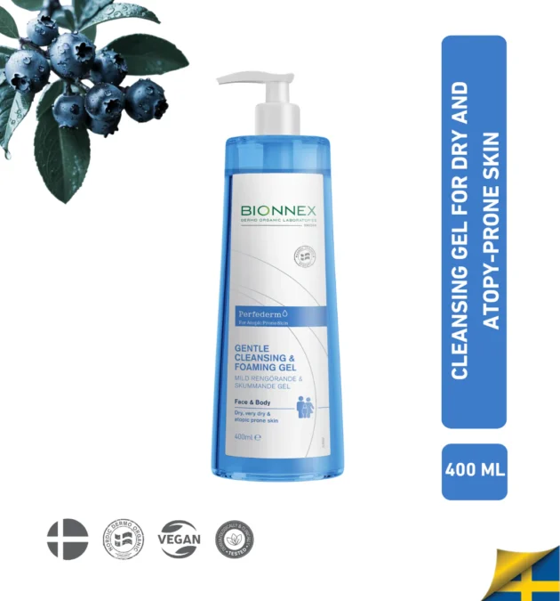 Bionnex Perfederm Xhel larës për lëkurë të thatë dhe atopike