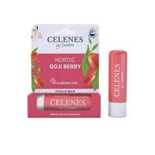 CELENES  Nordic Goji Berry Stick Lip Balm - Lip & Cheek 4.8gr