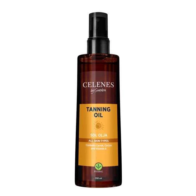 CELENES  Herbal Tanning Oil 200ml