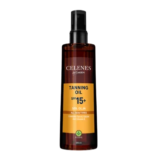 CELENES  Herbal Tanning Oil Spf 15+ 200ml